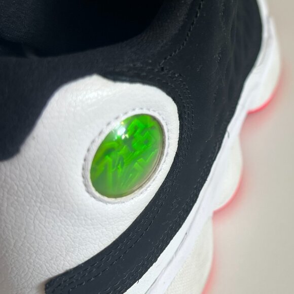 Nike Air Jordan 13 Retro Black/Hyper Pink - White Woman's size 8 - Picture 8 of 15